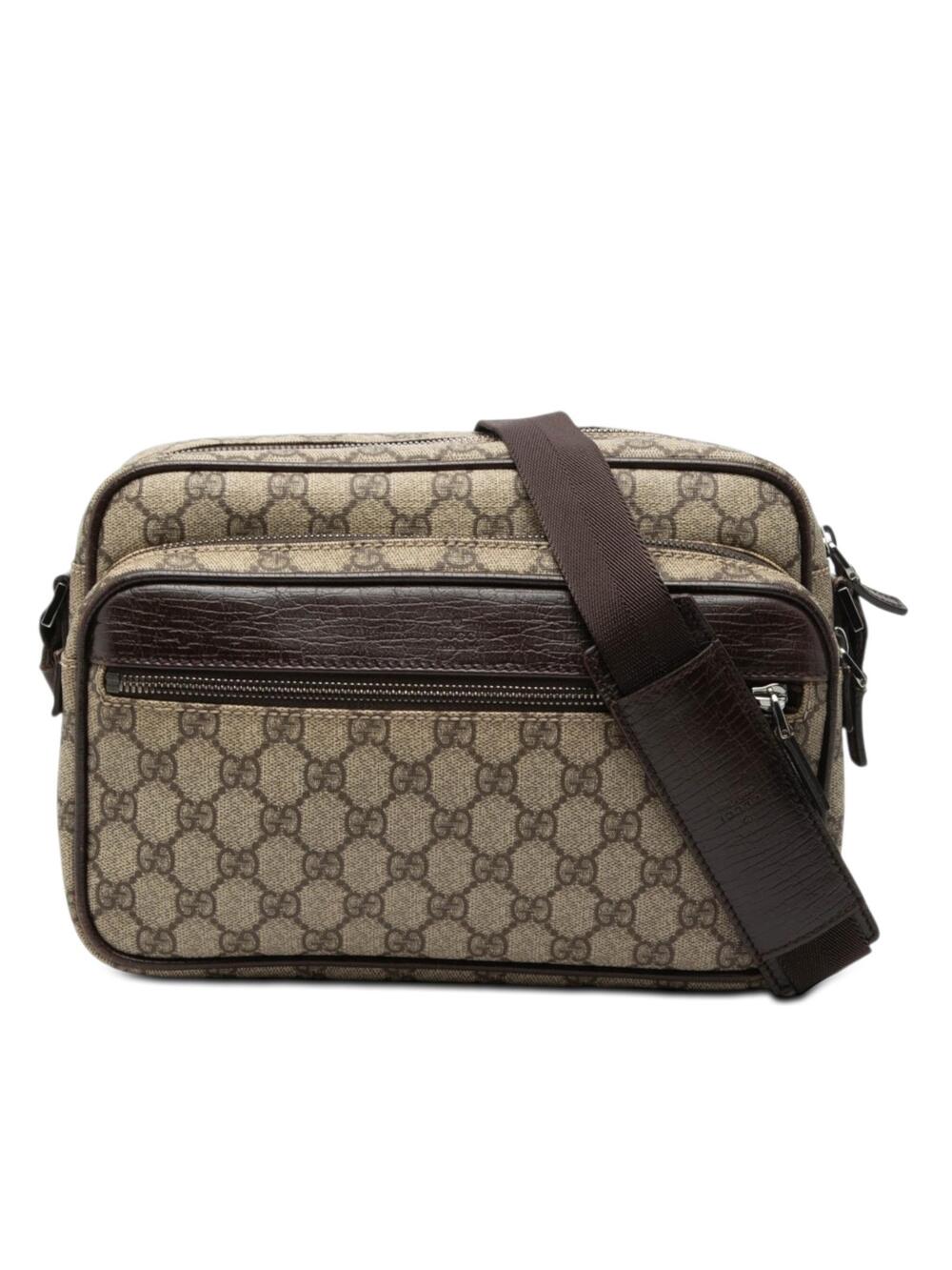 Gucci Gg Supreme Crossbody Pre-Loved #362227G50B